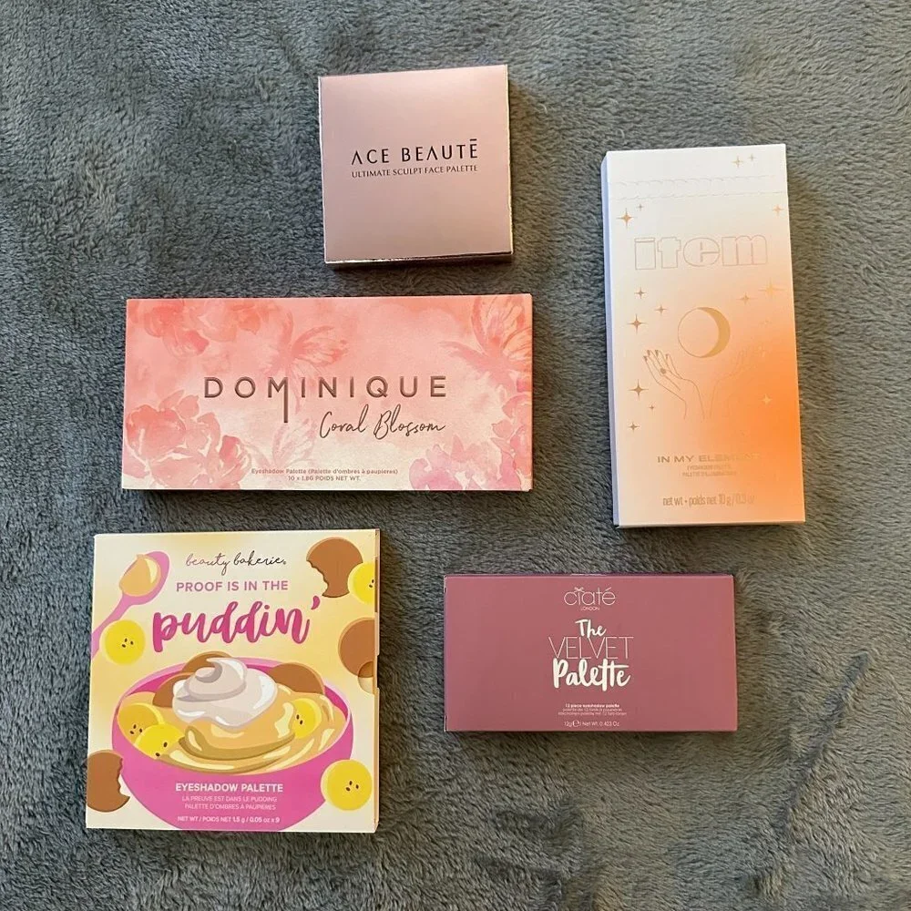 NEW Eyeshadow Face Pallets Beauty Bakerie Dominique Cosmetics Ciate